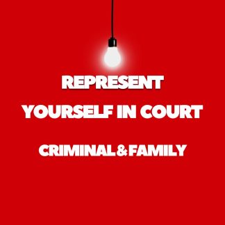 you can represent yourself in court